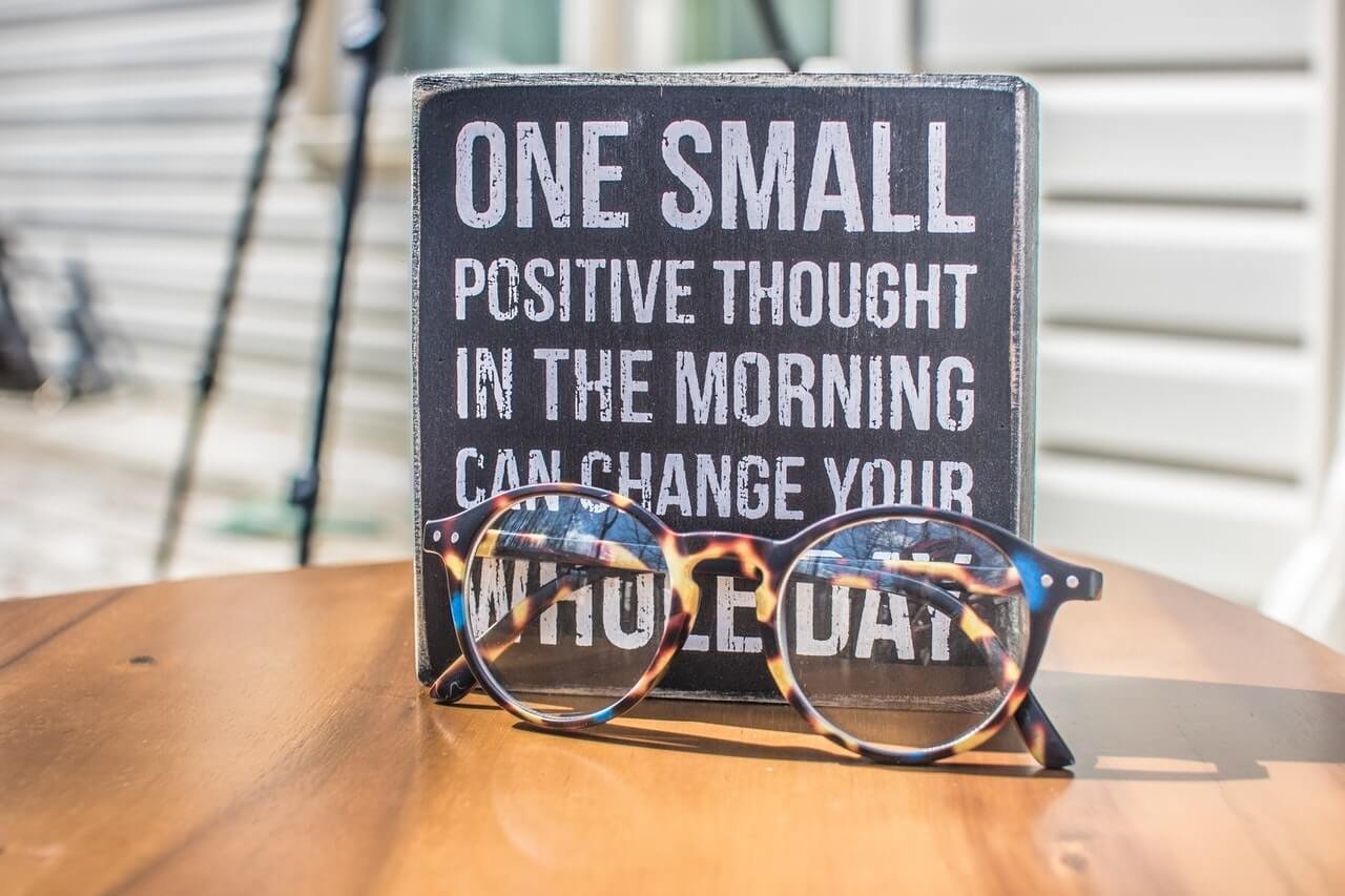 Begin je dag met een positieve vibe Begin je dag met een positieve vibe